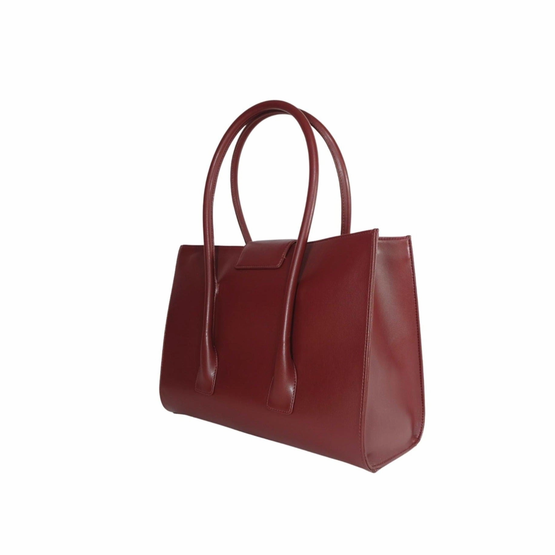 Richmond Cactus Leather Vegan Bag | Cherry