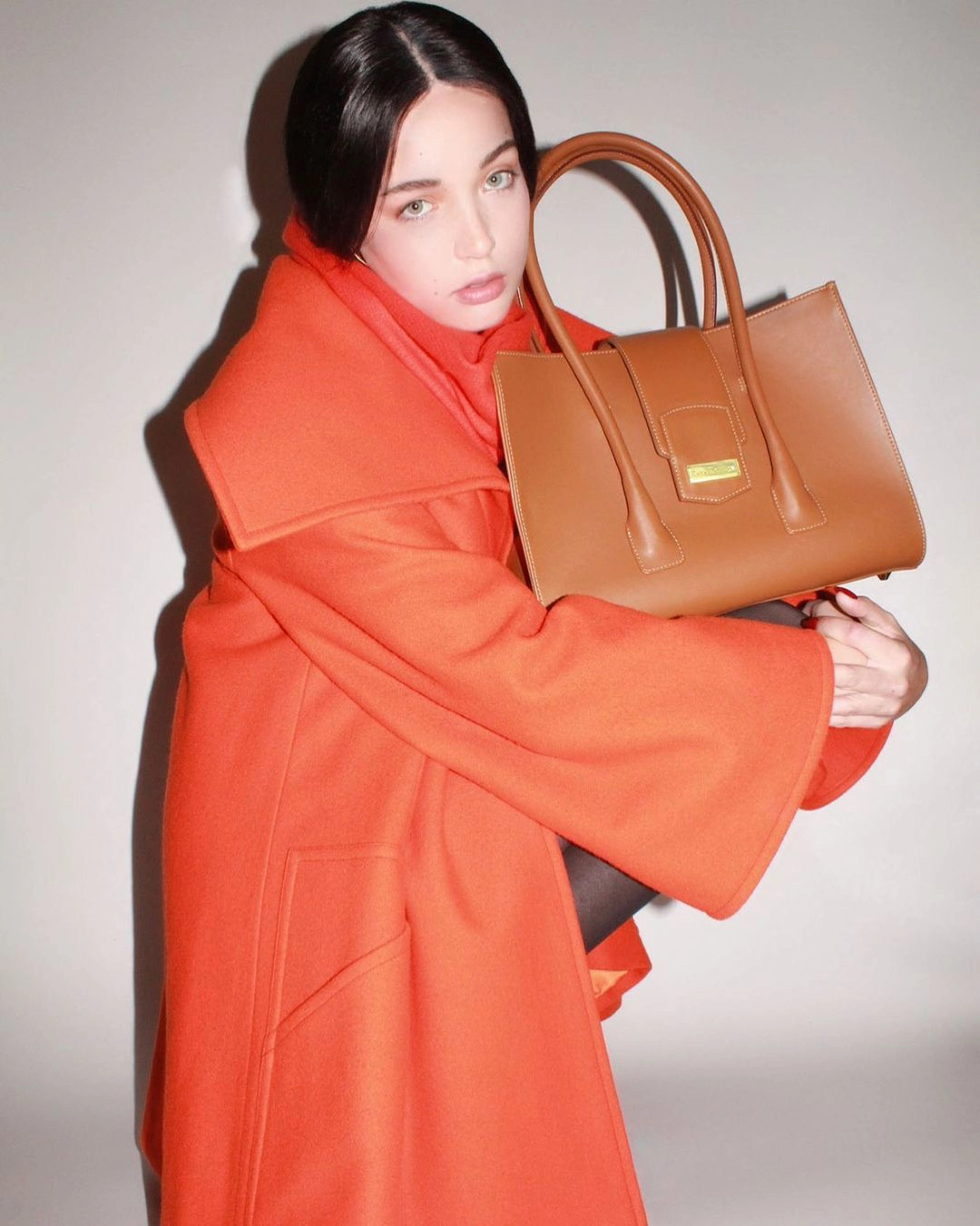 Richmond Cactus Leather Vegan Bag | Maple