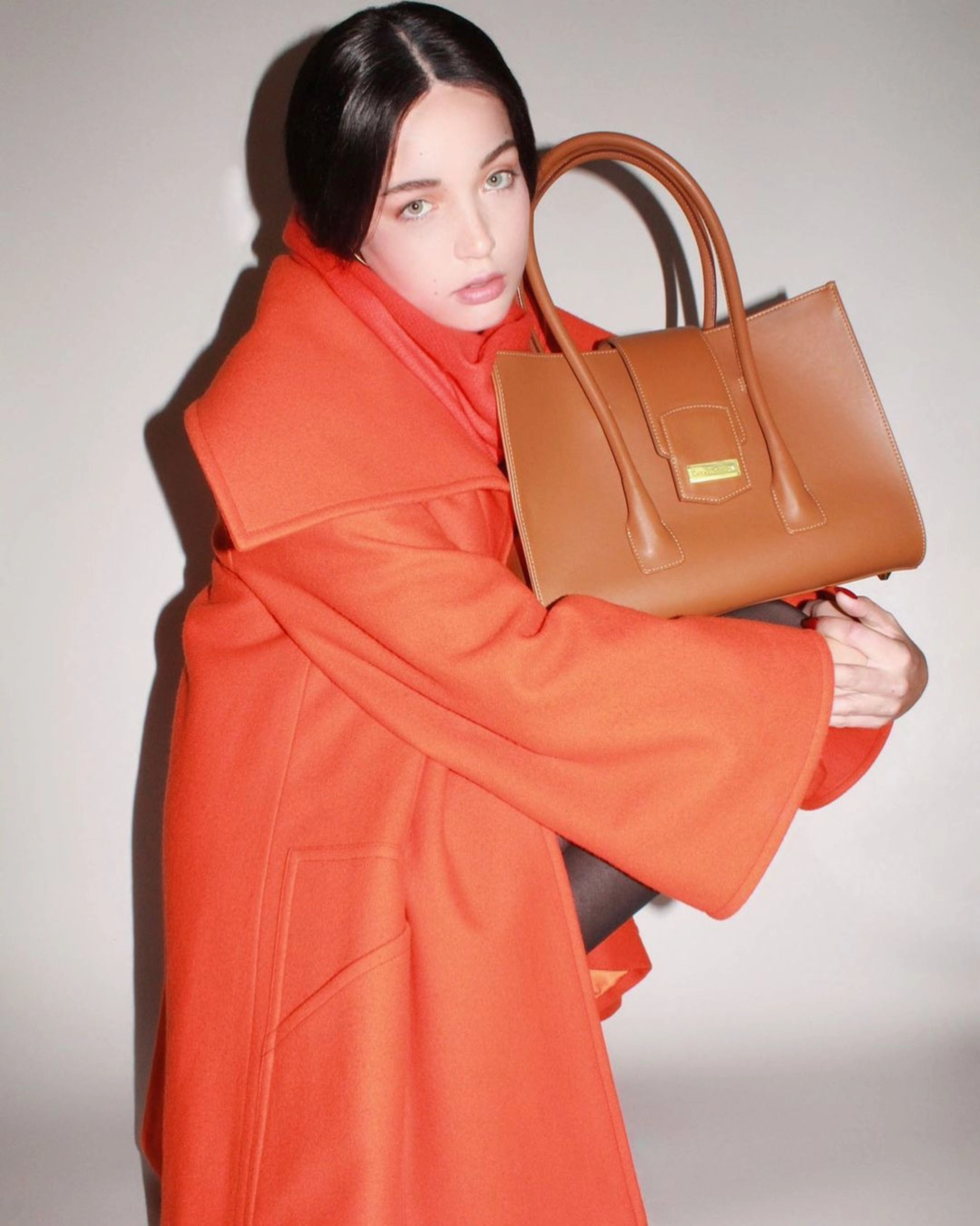 Richmond Cactus Leather Vegan Bag | Maple