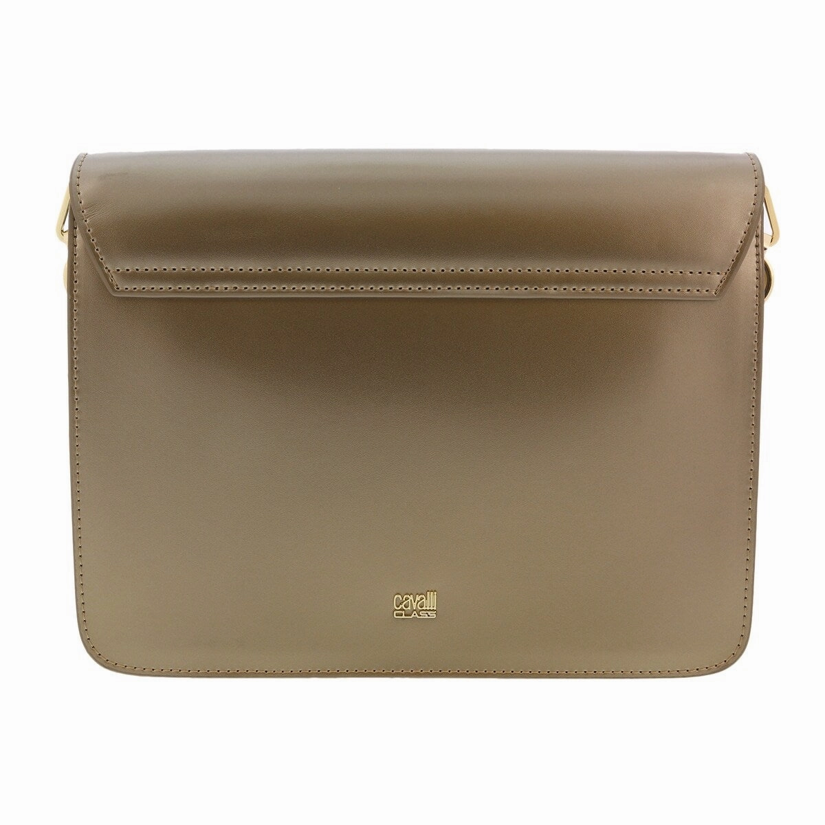 Roberto Cavalli HXLPGX 102 Bronze Studded Large Shoulder Bag for womens