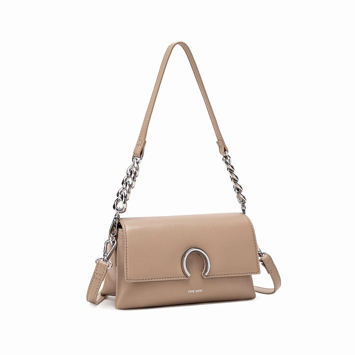 Ruth Vegan Leather Small Bag | Latte