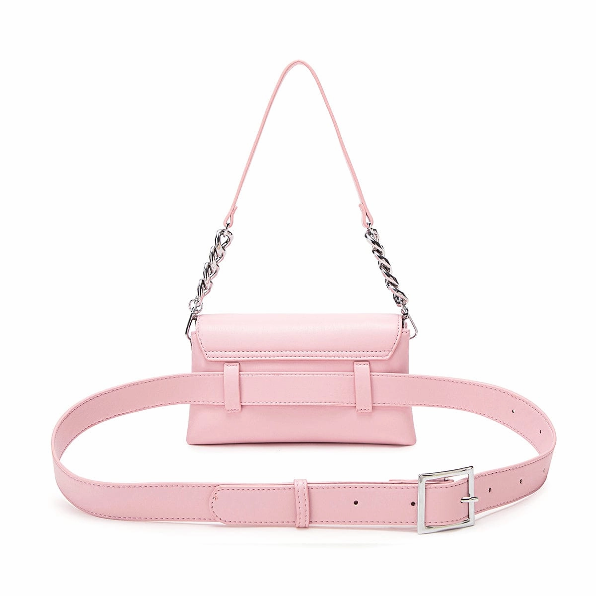 Ruth Vegan Leather Small Bag | Light Pink