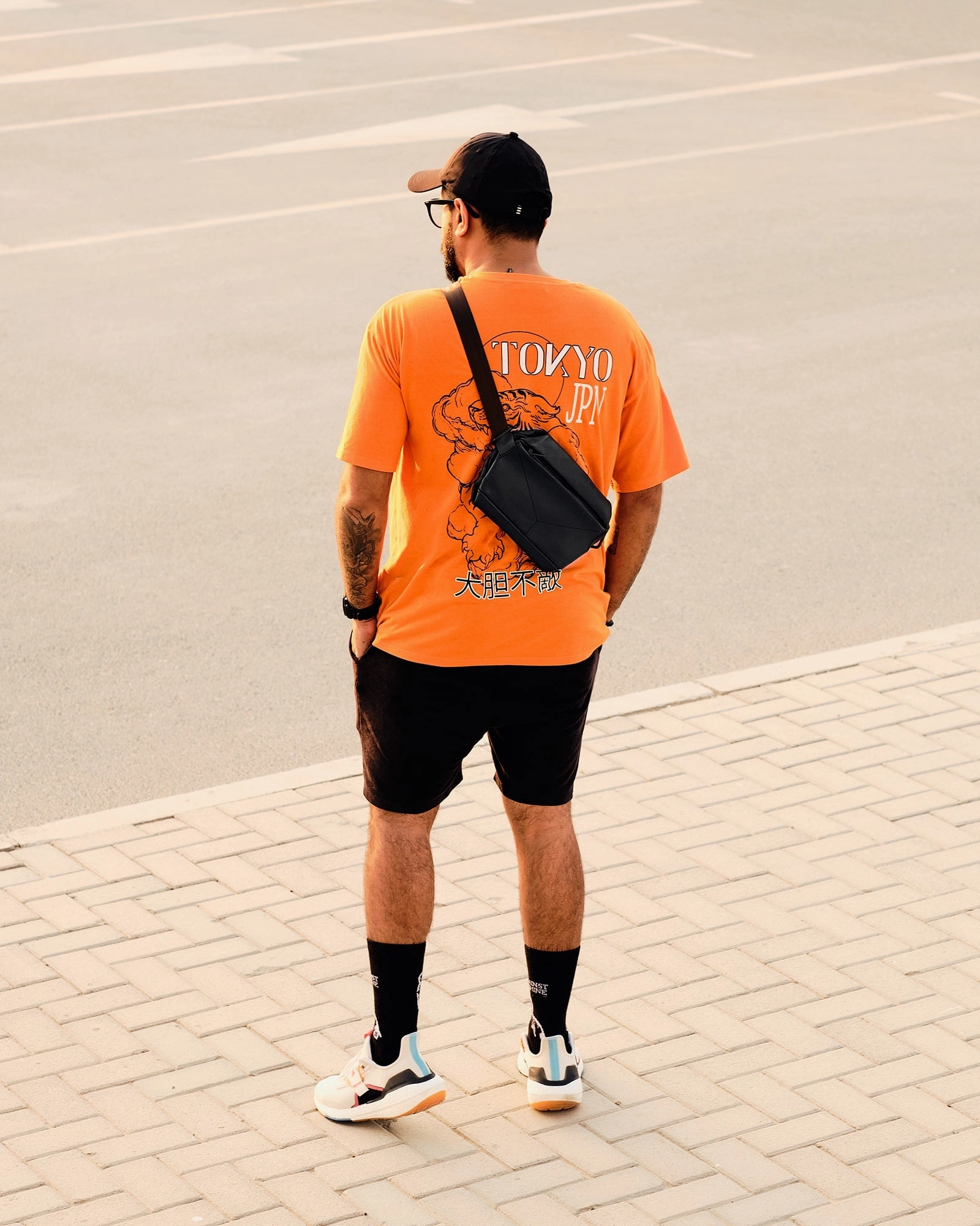 S'pore Sling Bag | Black