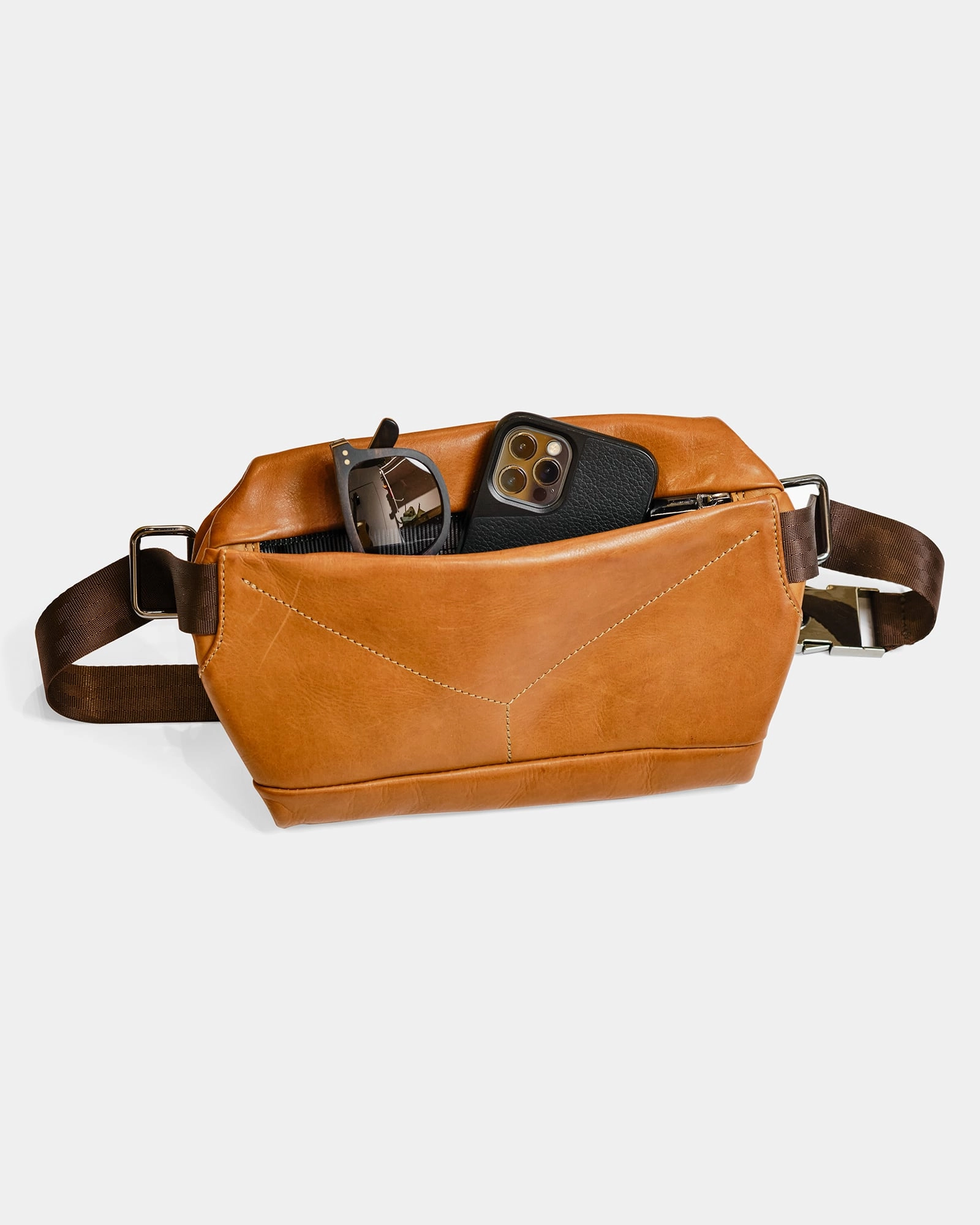 S'pore Sling Bag | Tan