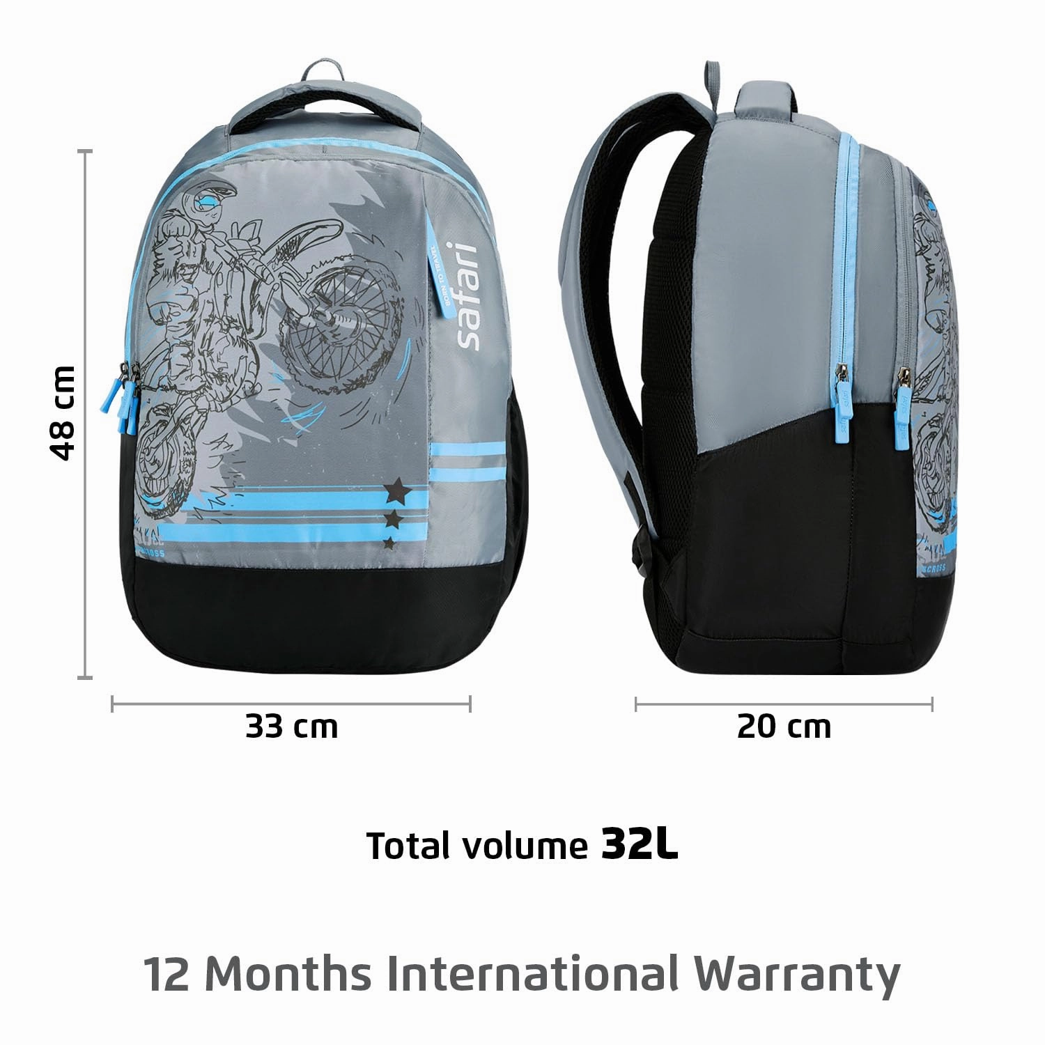 SAFARI  Duplex 4 Large 32 L Backpack