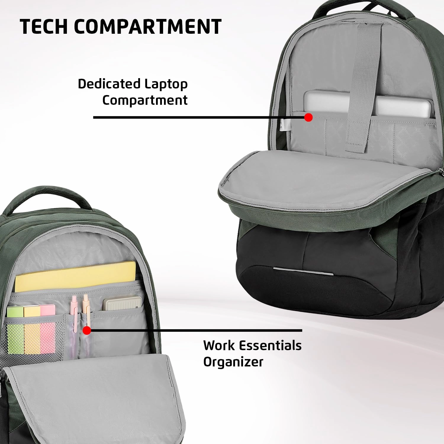 SAFARI  Spade 2  Large 34 L Laptop Backpack