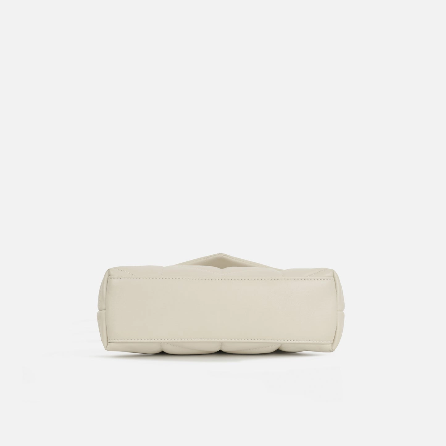 Saint Laurent - Mini Lou Puffer Bag - Blanc Vintage SHW - Pre-Loved