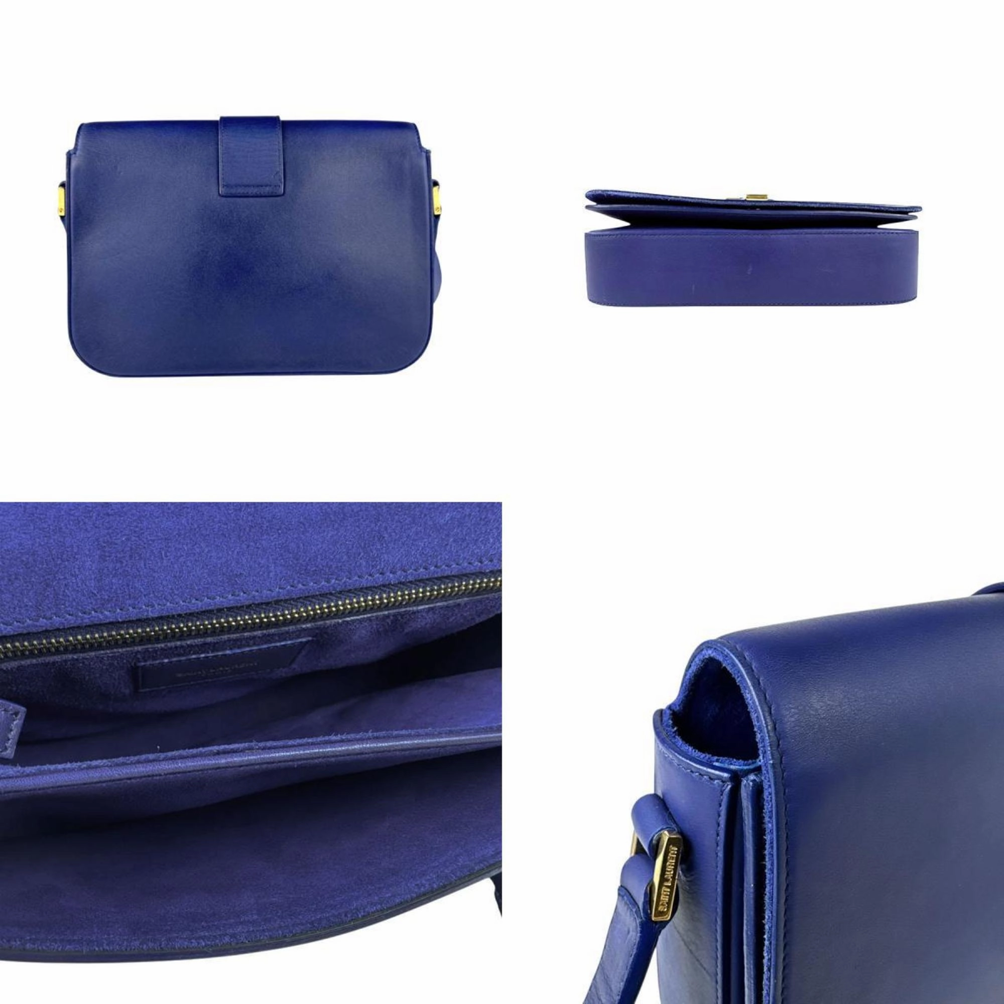 Saint Laurent Leather Shoulder Bag (Pre-Owned)