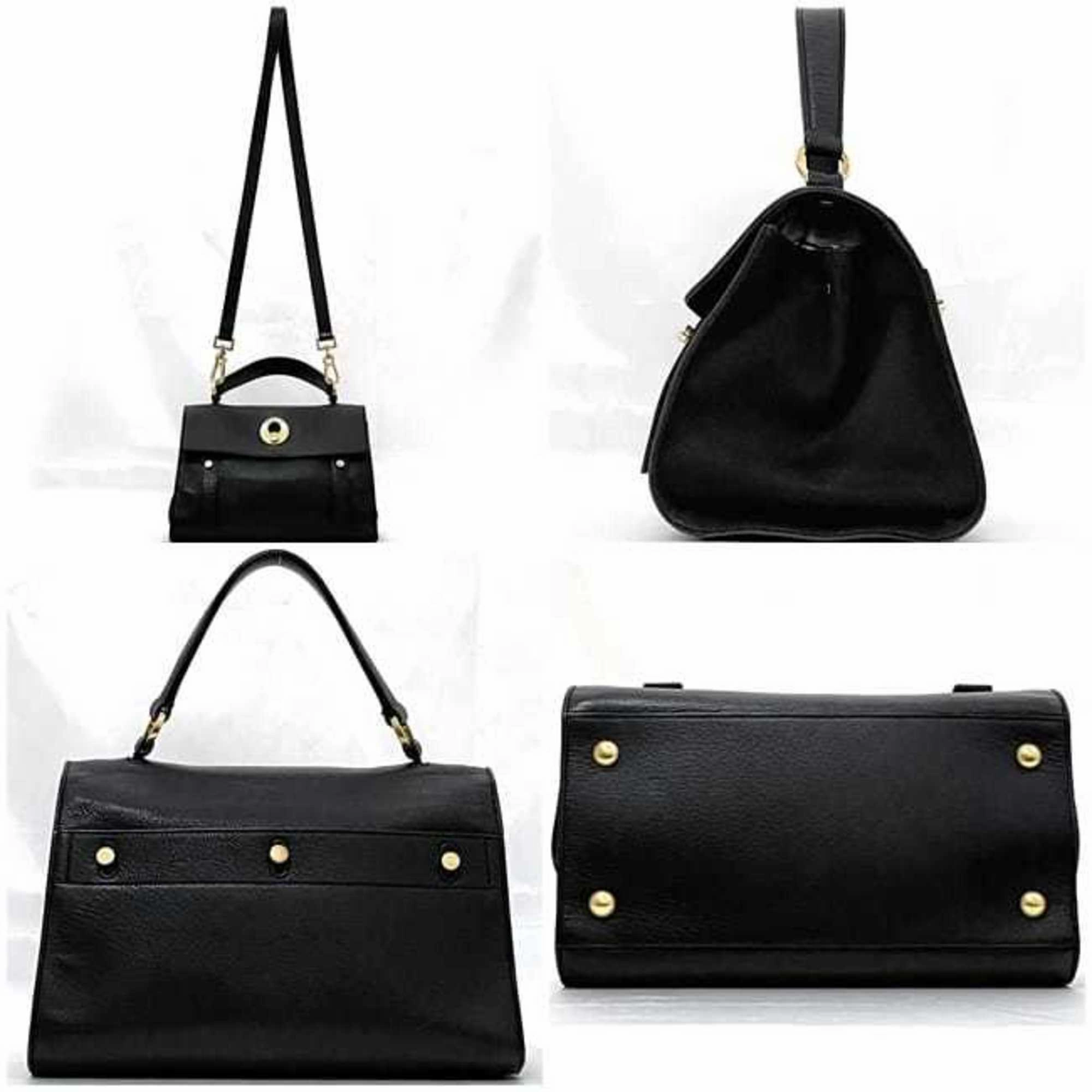 Saint Laurent Leather Shoulder Bag (Pre-Owned)