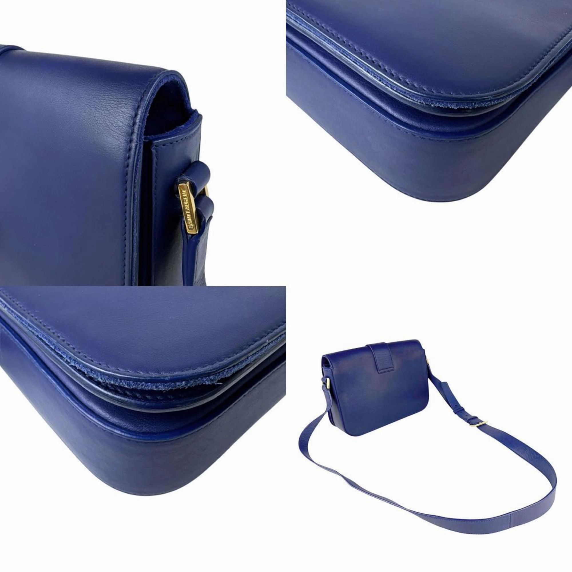 Saint Laurent Leather Shoulder Bag (Pre-Owned)