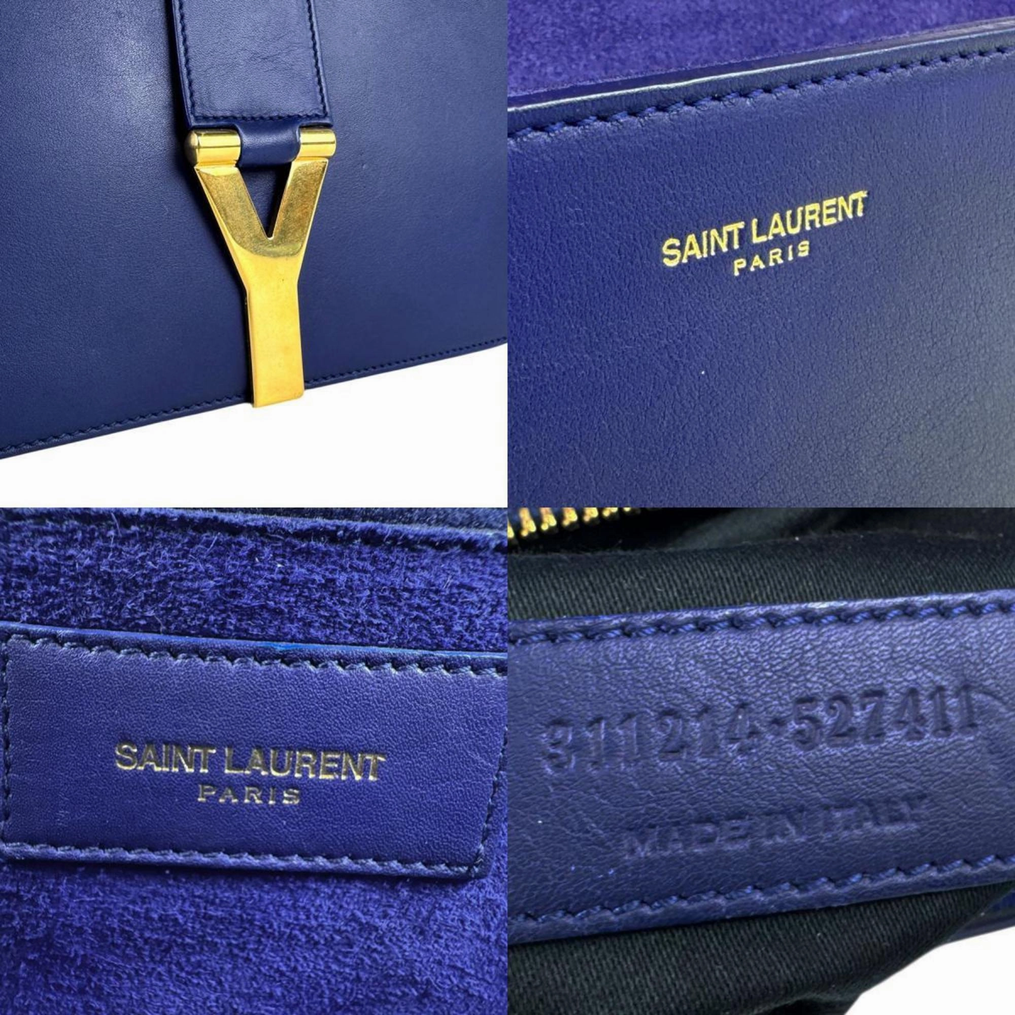 Saint Laurent Leather Shoulder Bag (Pre-Owned)