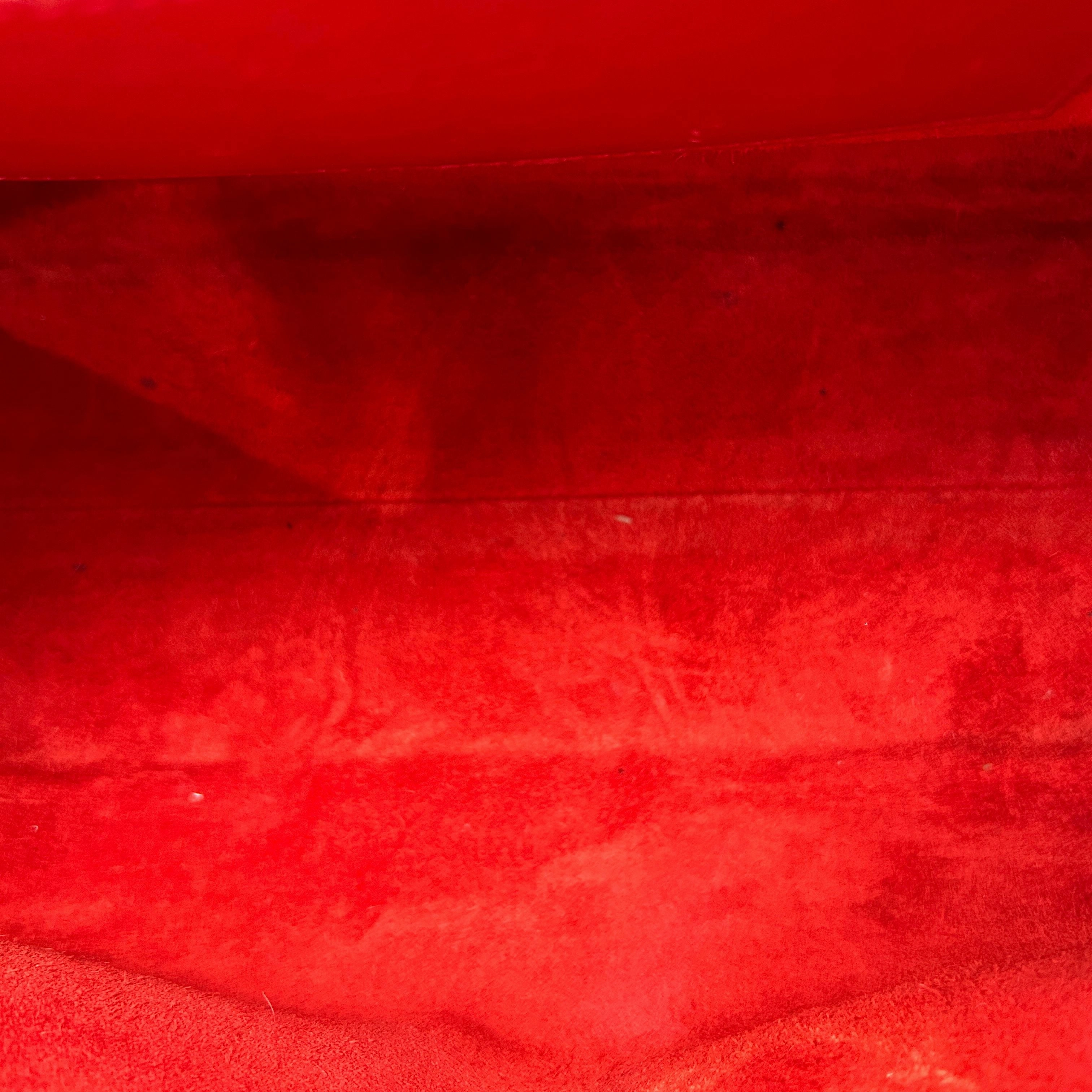 Saint Laurent Leather Shoulder Bag Small - Red Handle Bags, Handbags LA18413