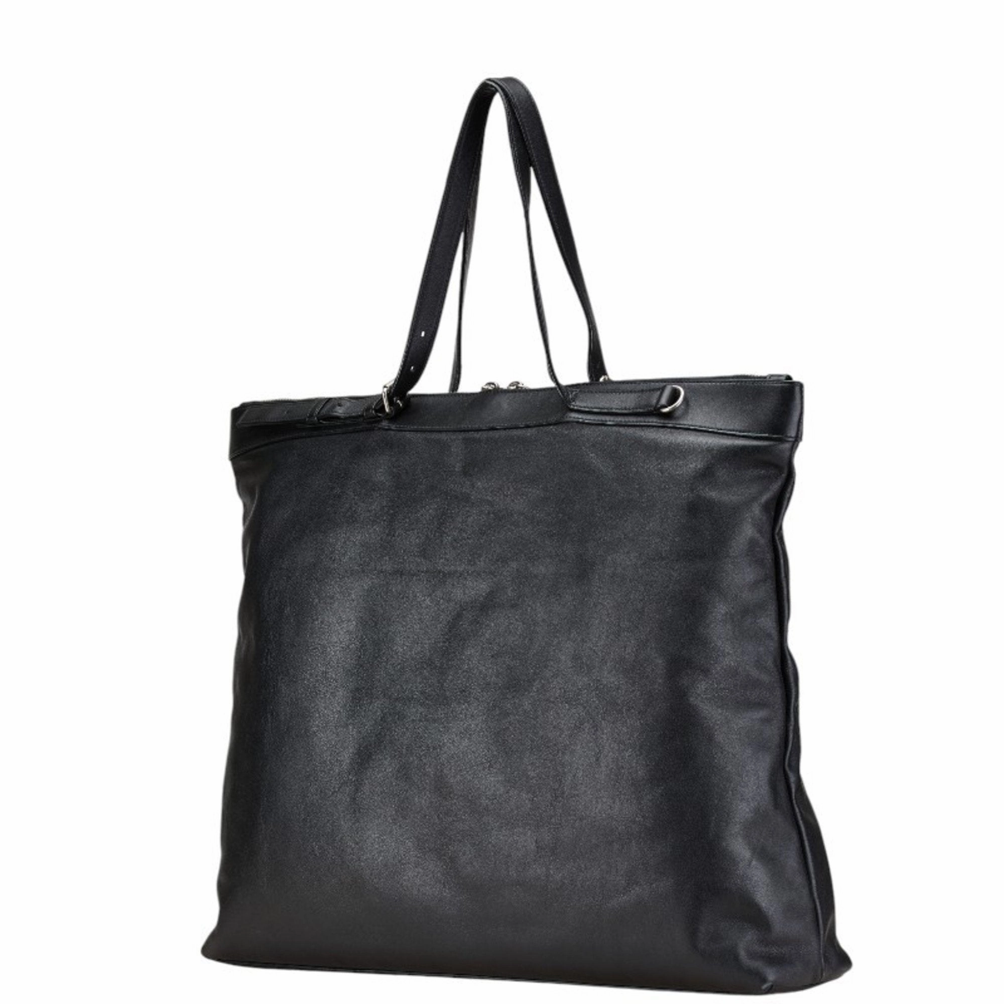 Saint Laurent Leather Tote Bag (Pre-Owned)