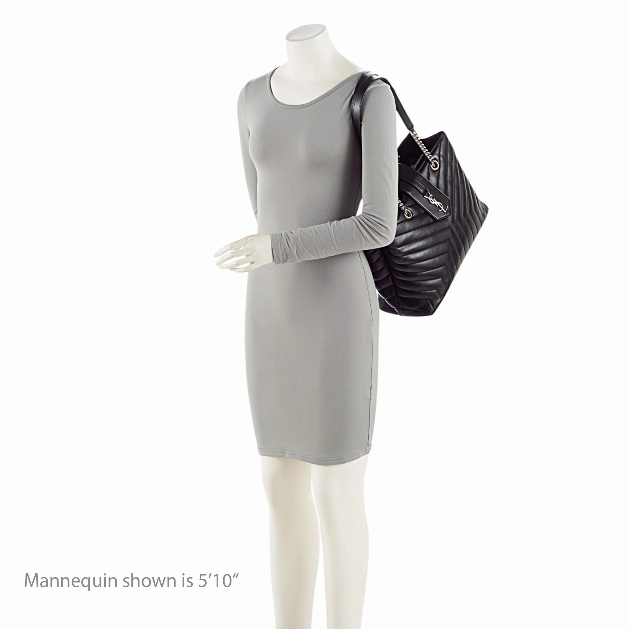 Saint Laurent Matelasse Calfskin Monogram LouLou Large Shopper Tote