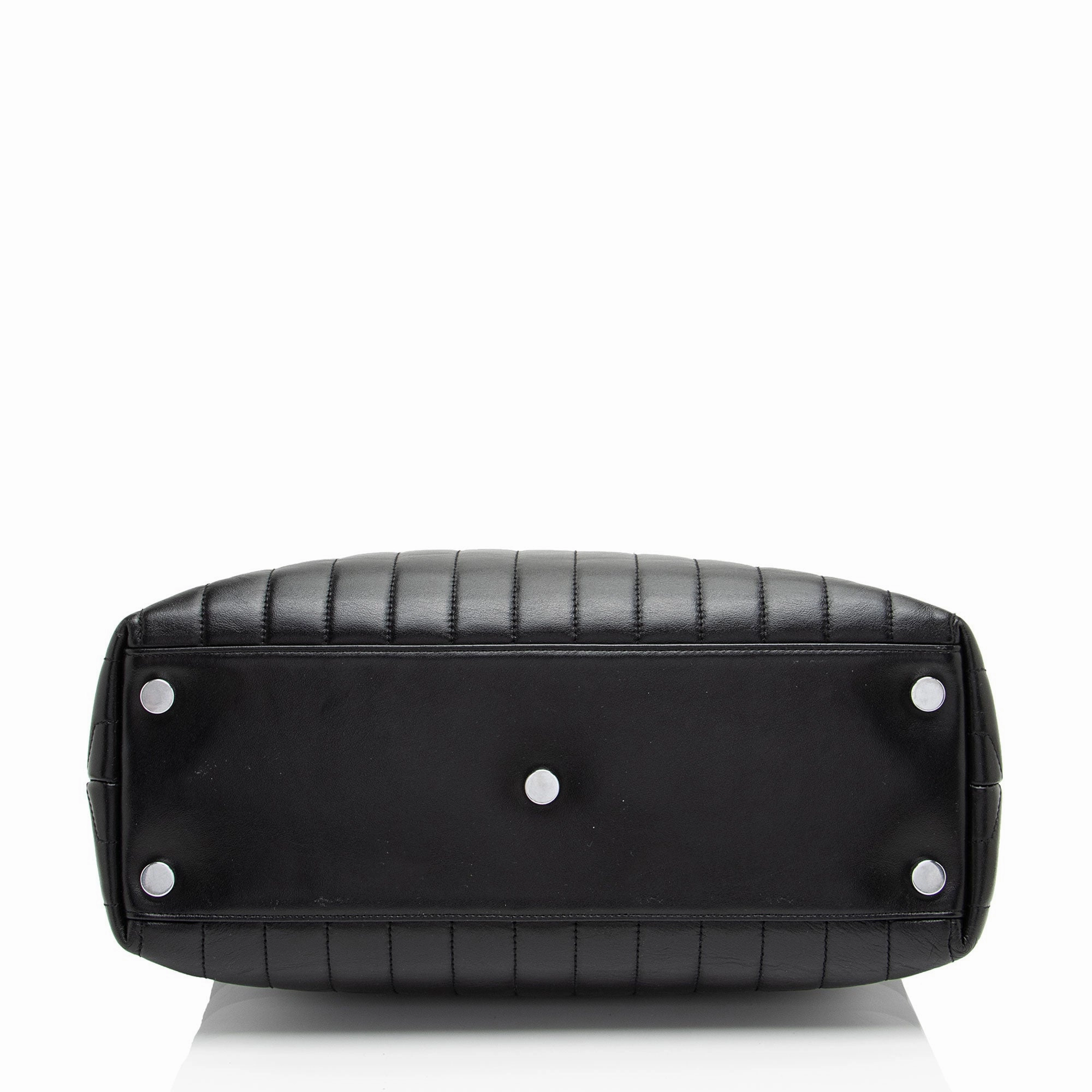 Saint Laurent Matelasse Calfskin Monogram LouLou Large Shopper Tote