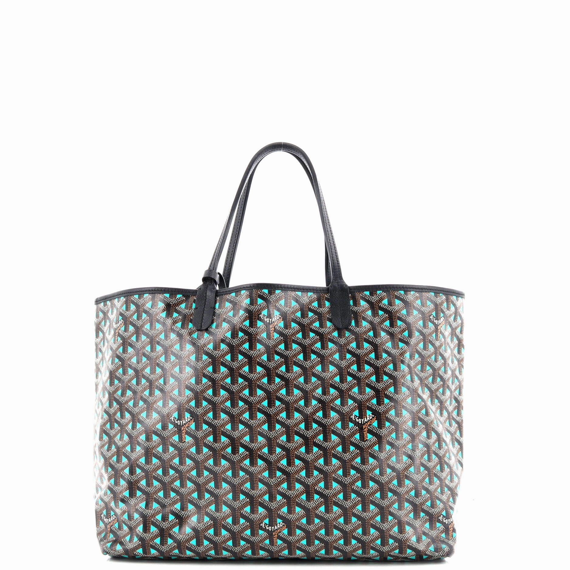 Saint Louis Tote Claire Voie Coated Canvas PM
