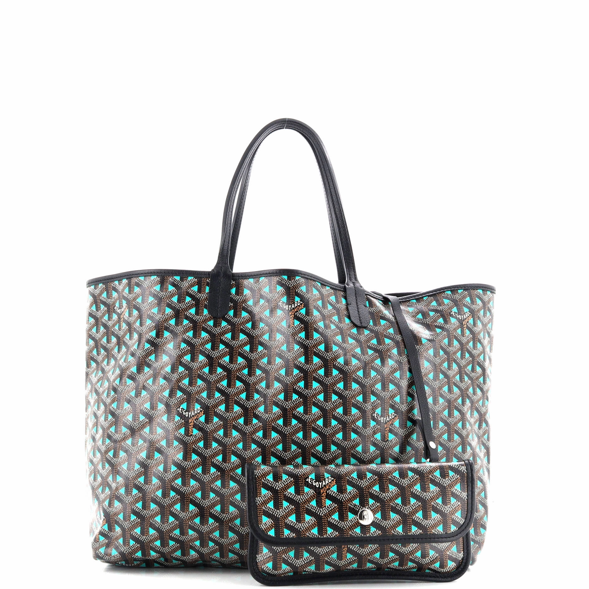 Saint Louis Tote Claire Voie Coated Canvas PM