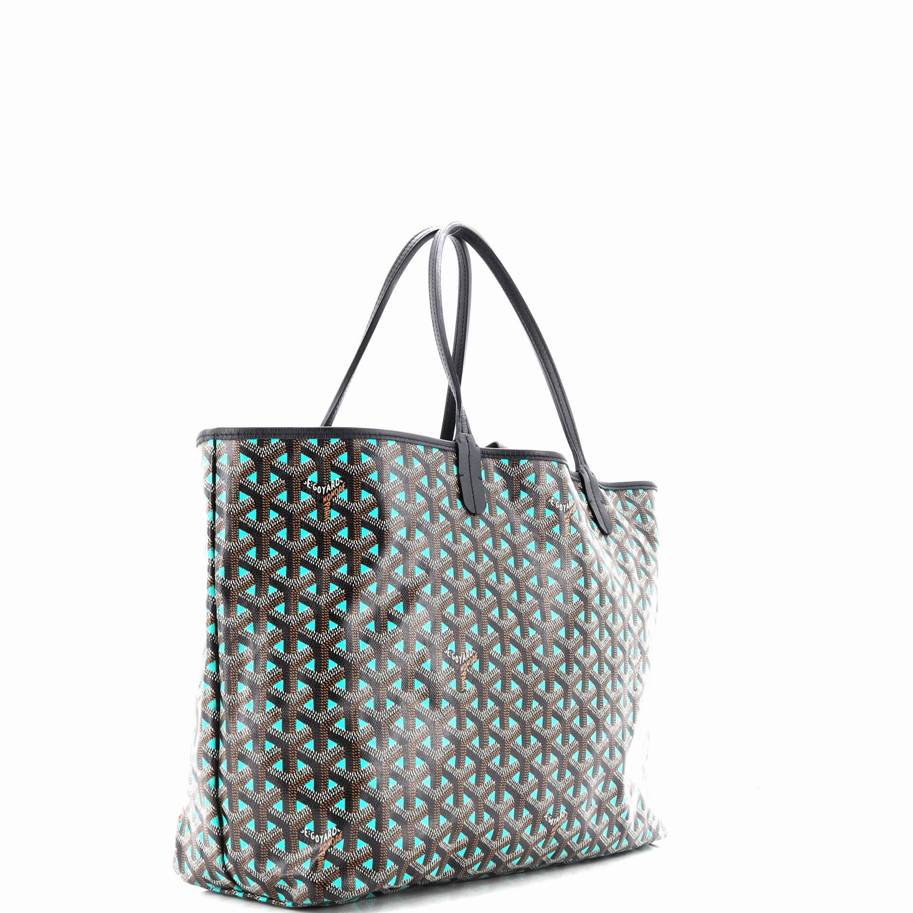 Saint Louis Tote Claire Voie Coated Canvas PM