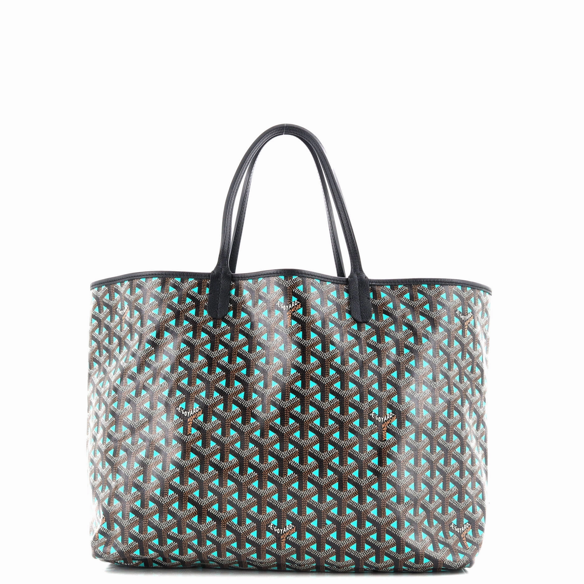 Saint Louis Tote Claire Voie Coated Canvas PM