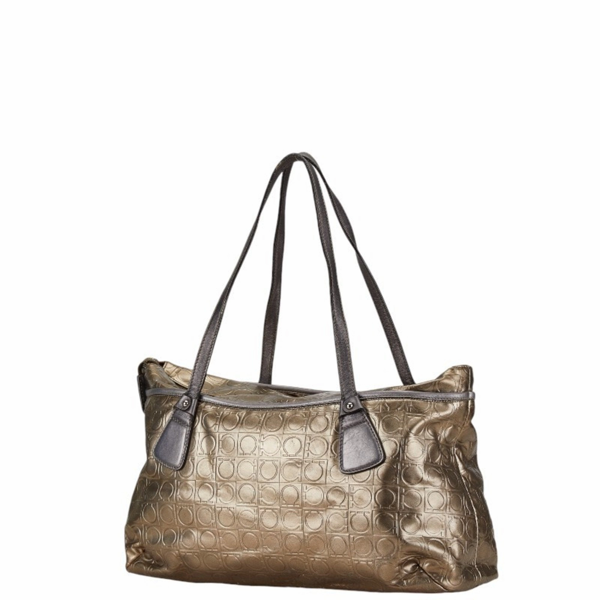 Salvatore Ferragamo   Leather Tote Bag (Pre-Owned)