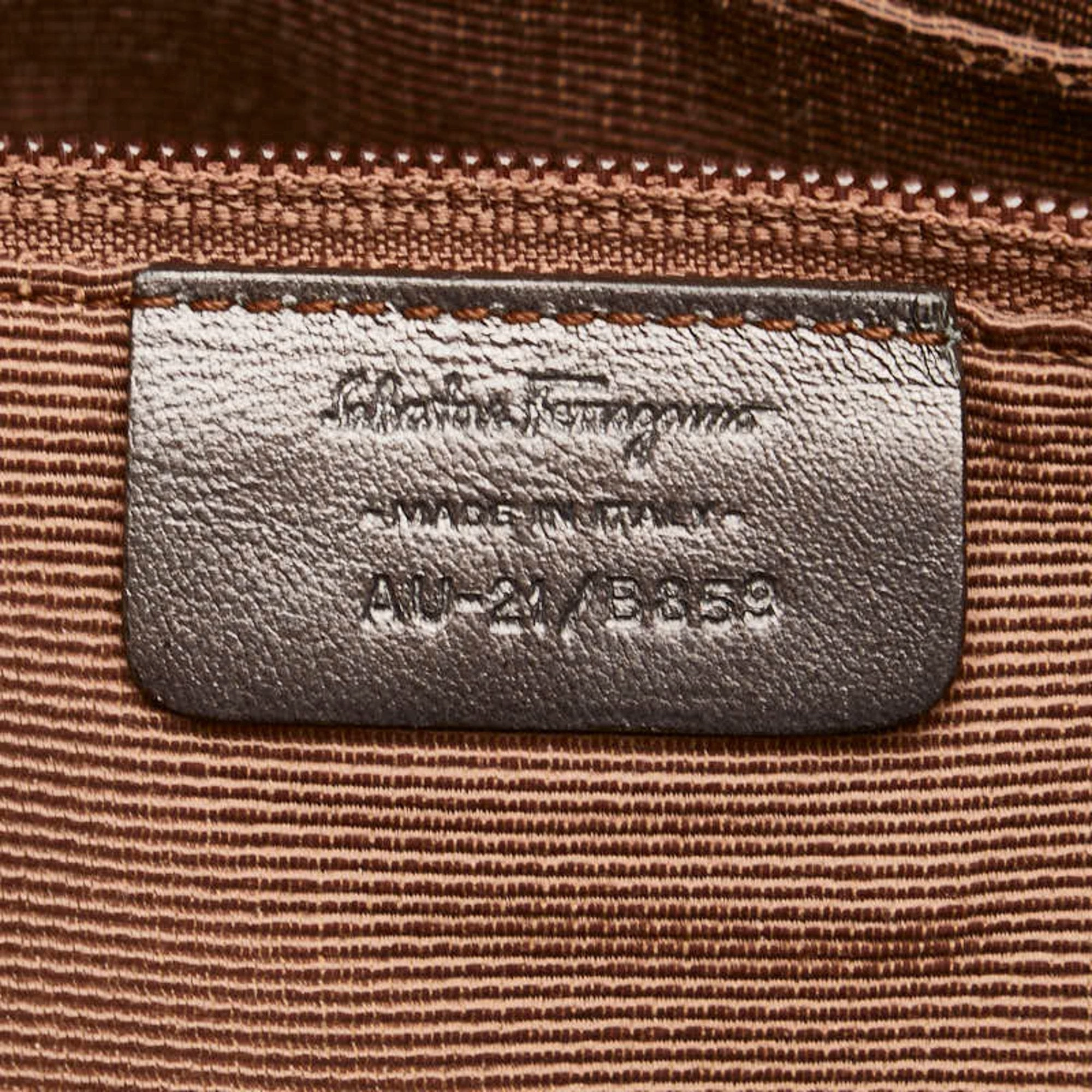Salvatore Ferragamo   Leather Tote Bag (Pre-Owned)
