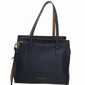 Salvatore Ferragamo Amy Leather Tote Bag (Pre-Owned)