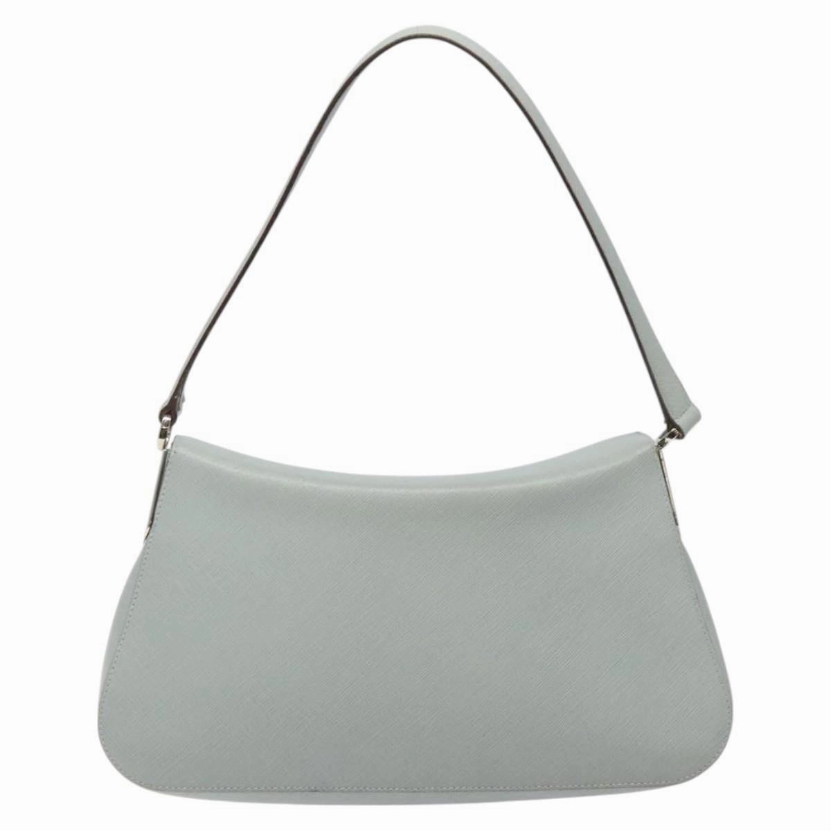 Salvatore Ferragamo Gancini Leather Shoulder Bag (Pre-Owned)