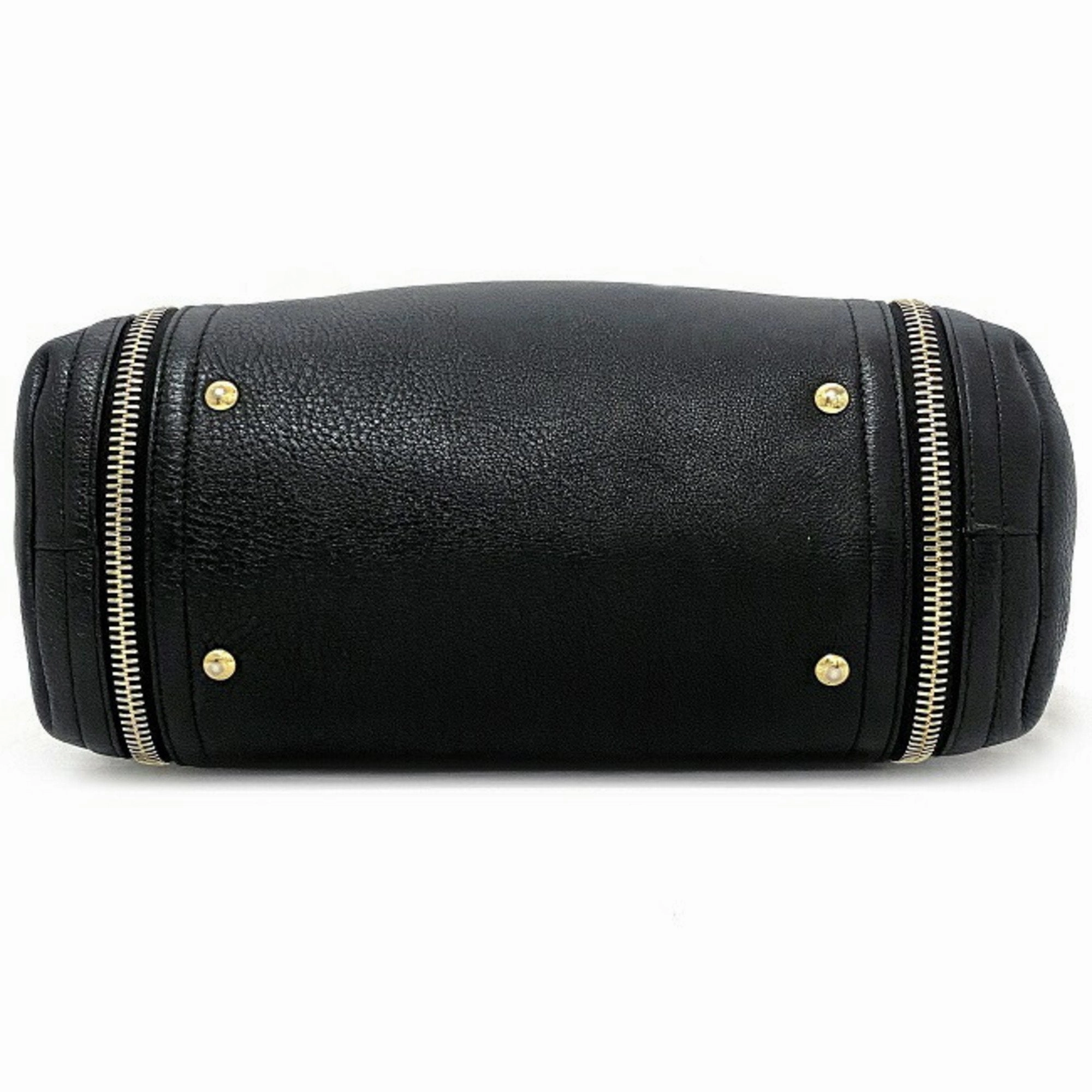 Salvatore Ferragamo Gancini Leather Tote Bag (Pre-Owned)