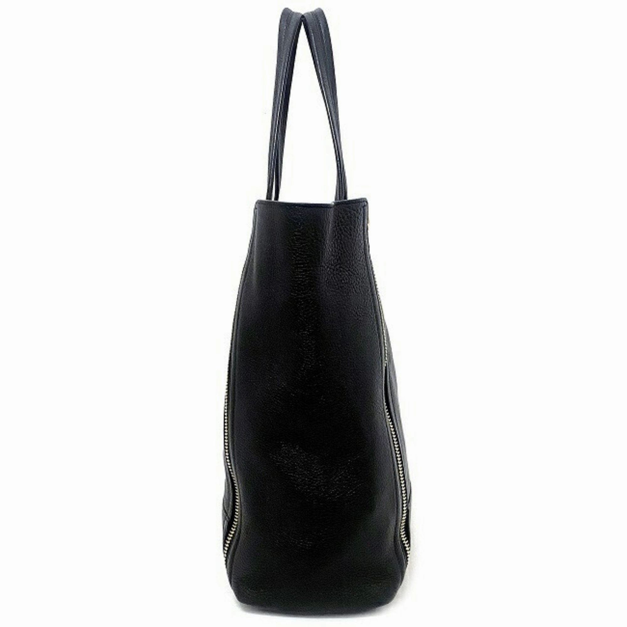 Salvatore Ferragamo Gancini Leather Tote Bag (Pre-Owned)