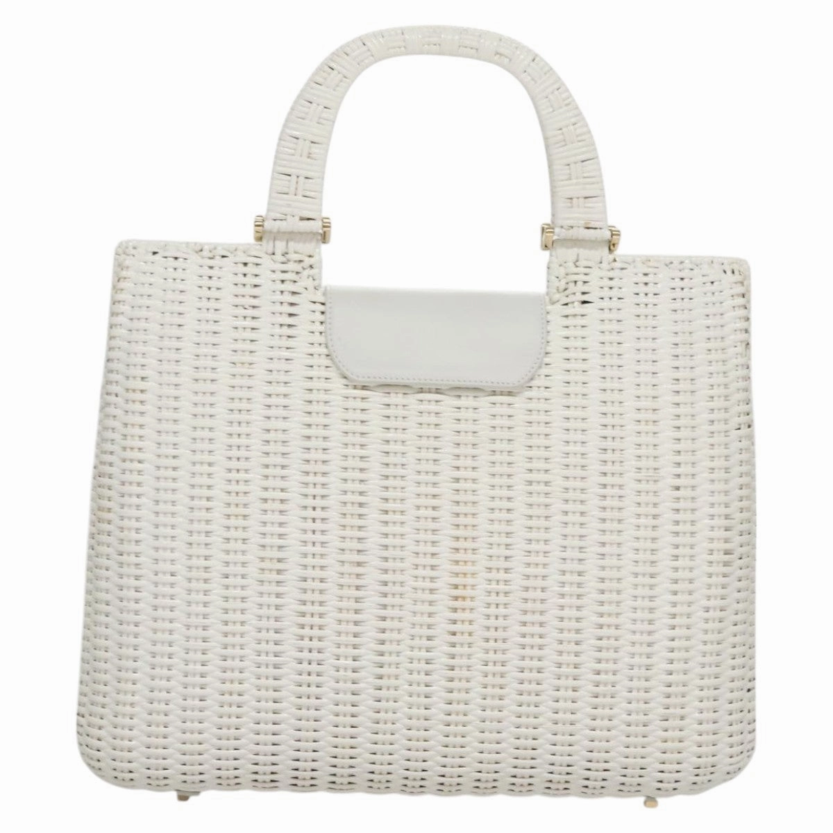 Salvatore Ferragamo Gancini Patent Leather Handbag (Pre-Owned)