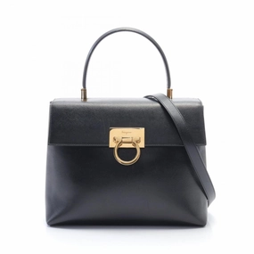 Salvatore Ferragamo  Leather Handbag (Pre-Owned)