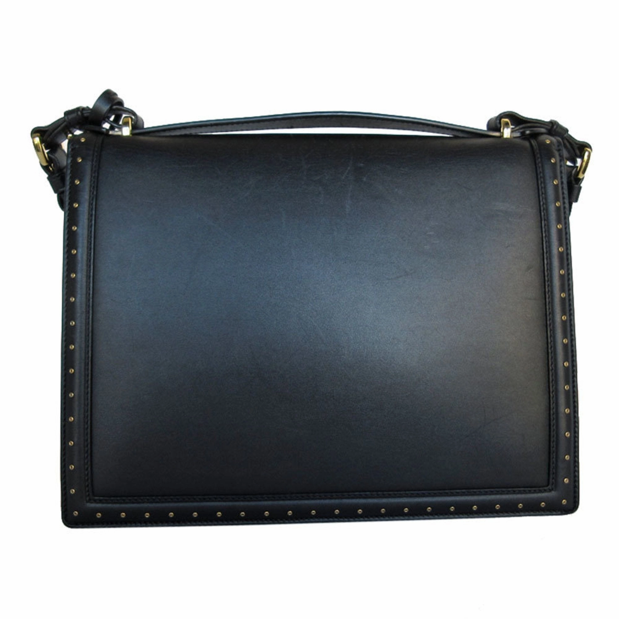 Salvatore Ferragamo Leather Handbag Shoulder Bag (Pre-Owned)