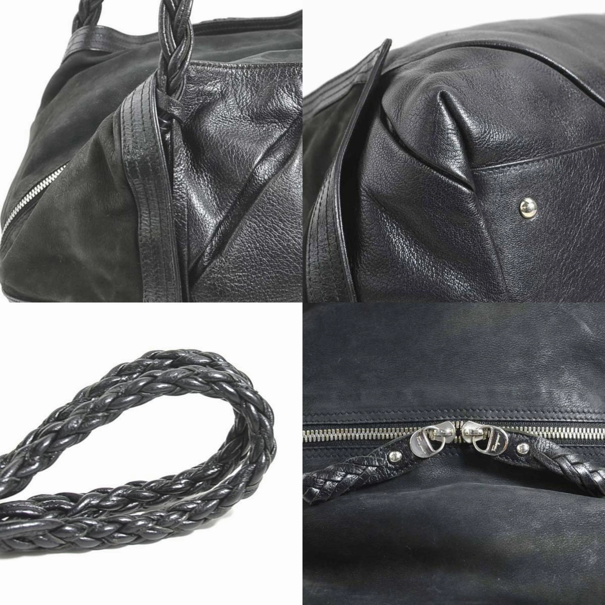 Salvatore Ferragamo Leather Shoulder Bag (Pre-Owned)