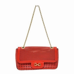 Salvatore Ferragamo  Leather Shoulder Bag (Pre-Owned)