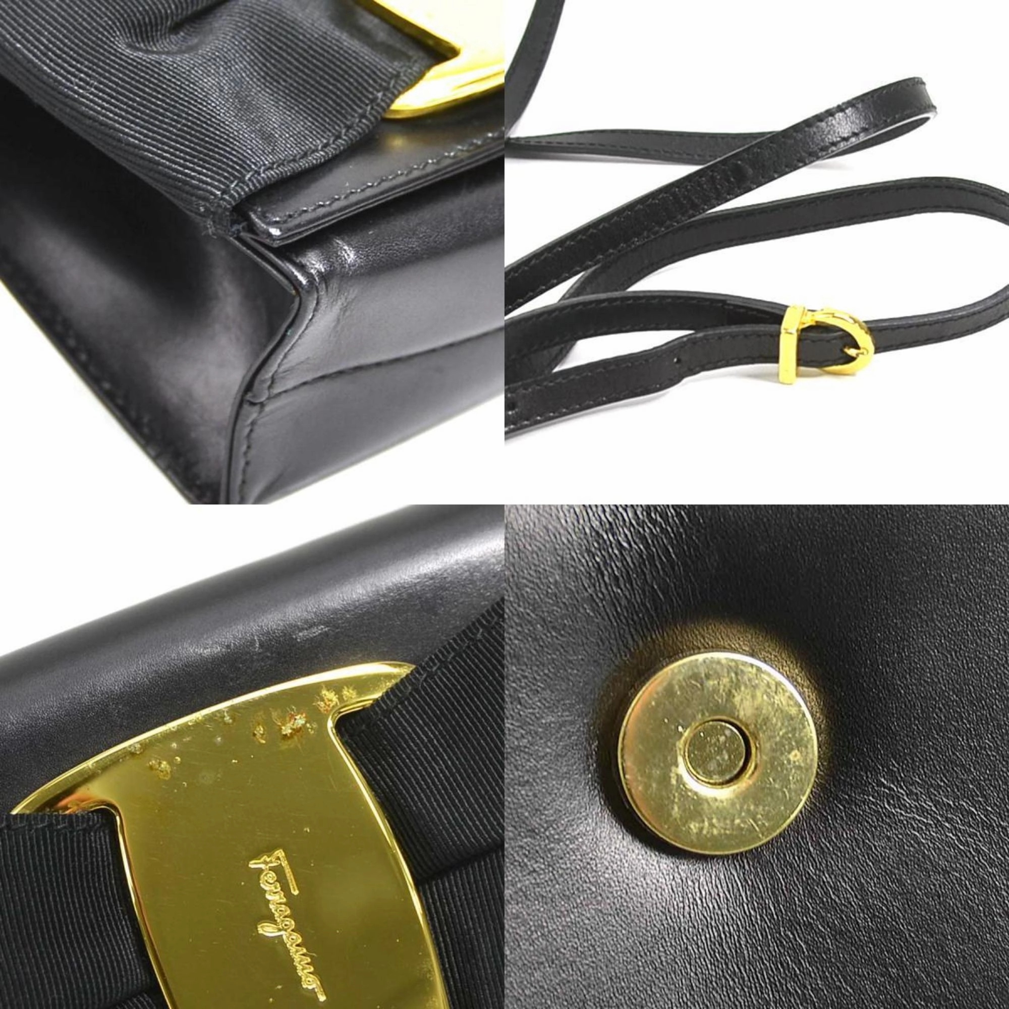 Salvatore Ferragamo  Leather Shoulder Bag (Pre-Owned)