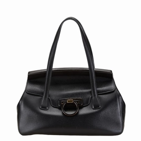 Salvatore Ferragamo  Leather Shoulder Bag Tote Bag (Pre-Owned)