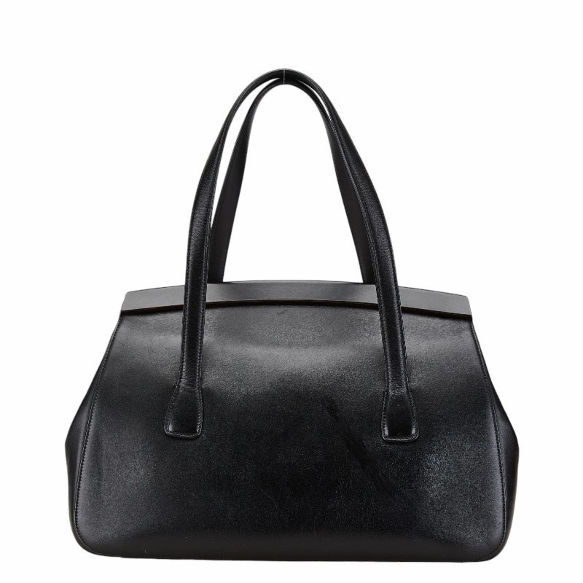 Salvatore Ferragamo  Leather Shoulder Bag Tote Bag (Pre-Owned)