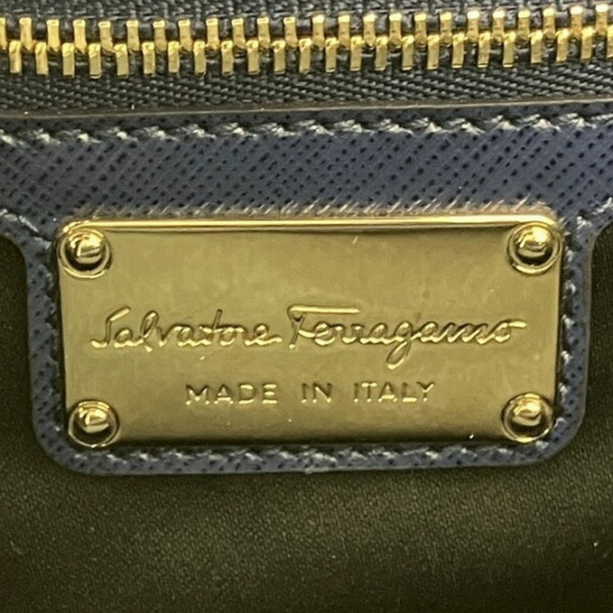 Salvatore Ferragamo Leather Tote Bag (Pre-Owned)