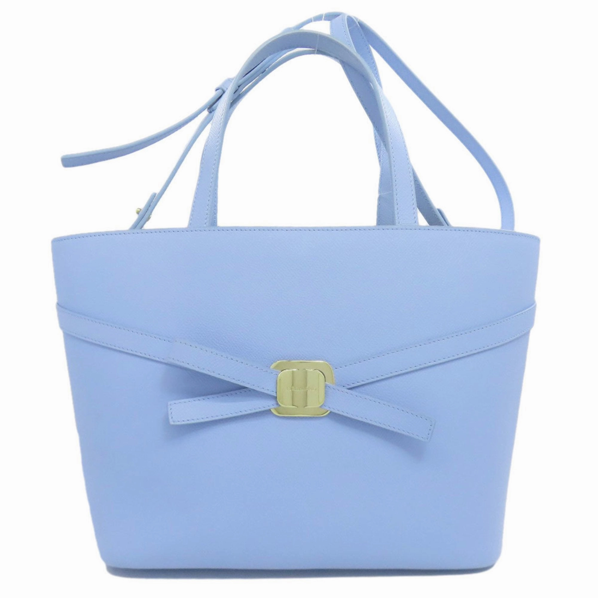 Salvatore Ferragamo Leather Tote Bag (Pre-Owned)