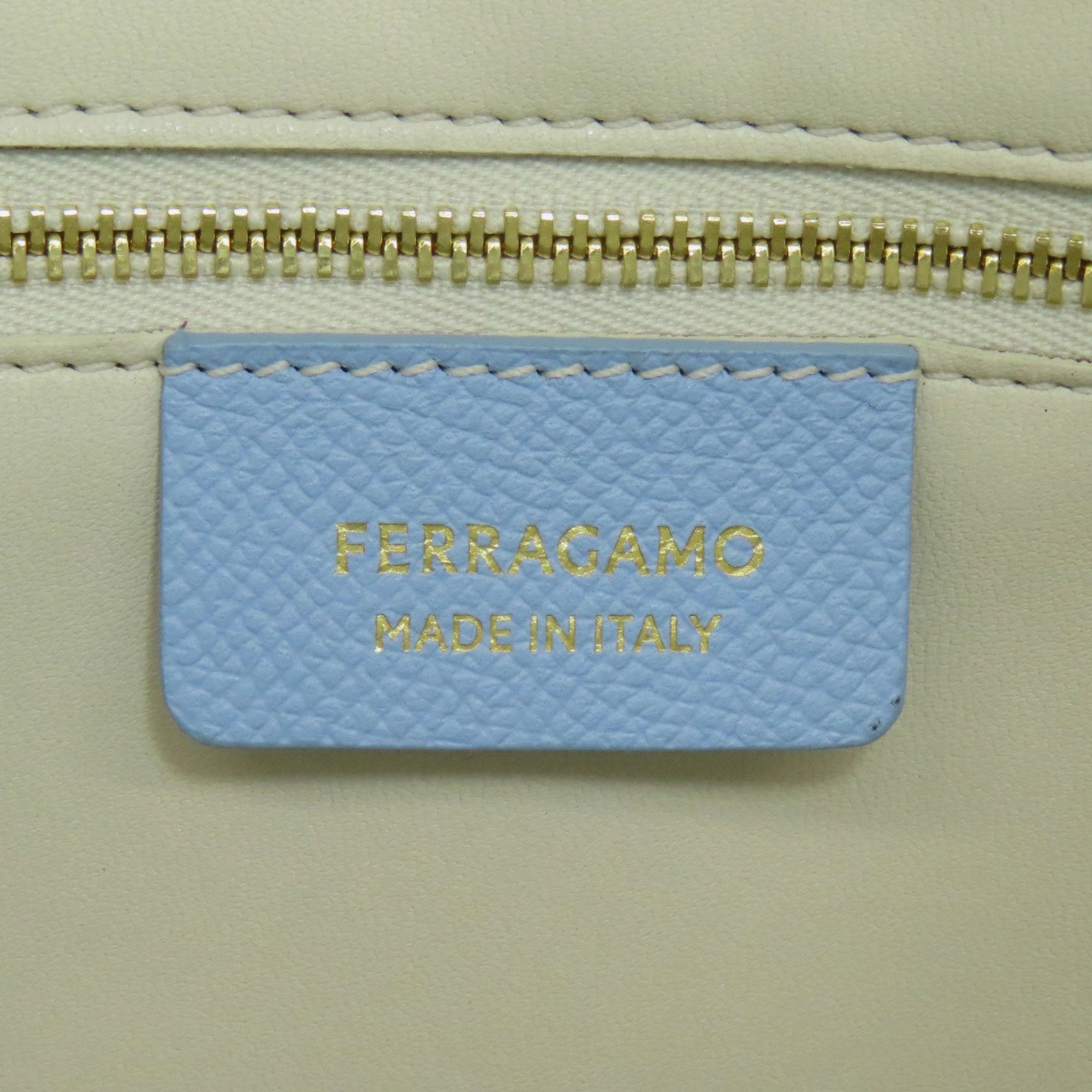 Salvatore Ferragamo Leather Tote Bag (Pre-Owned)
