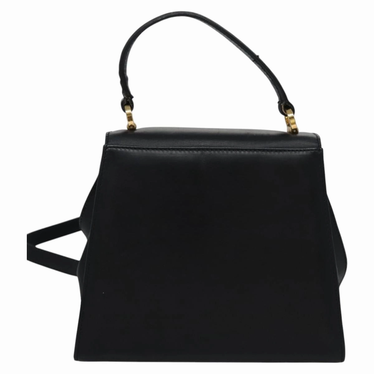Salvatore Ferragamo Vara Leather Handbag (Pre-Owned)