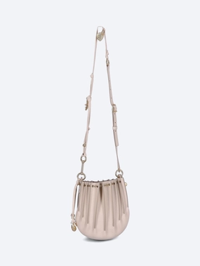 Sea treasures leather crossbody bag