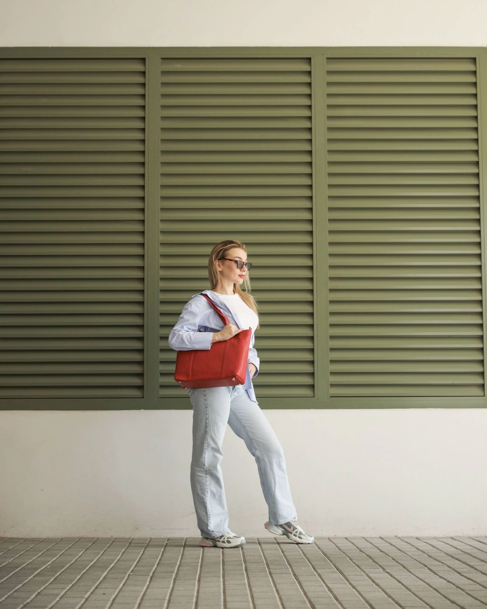 Seoul Work Tote | Red