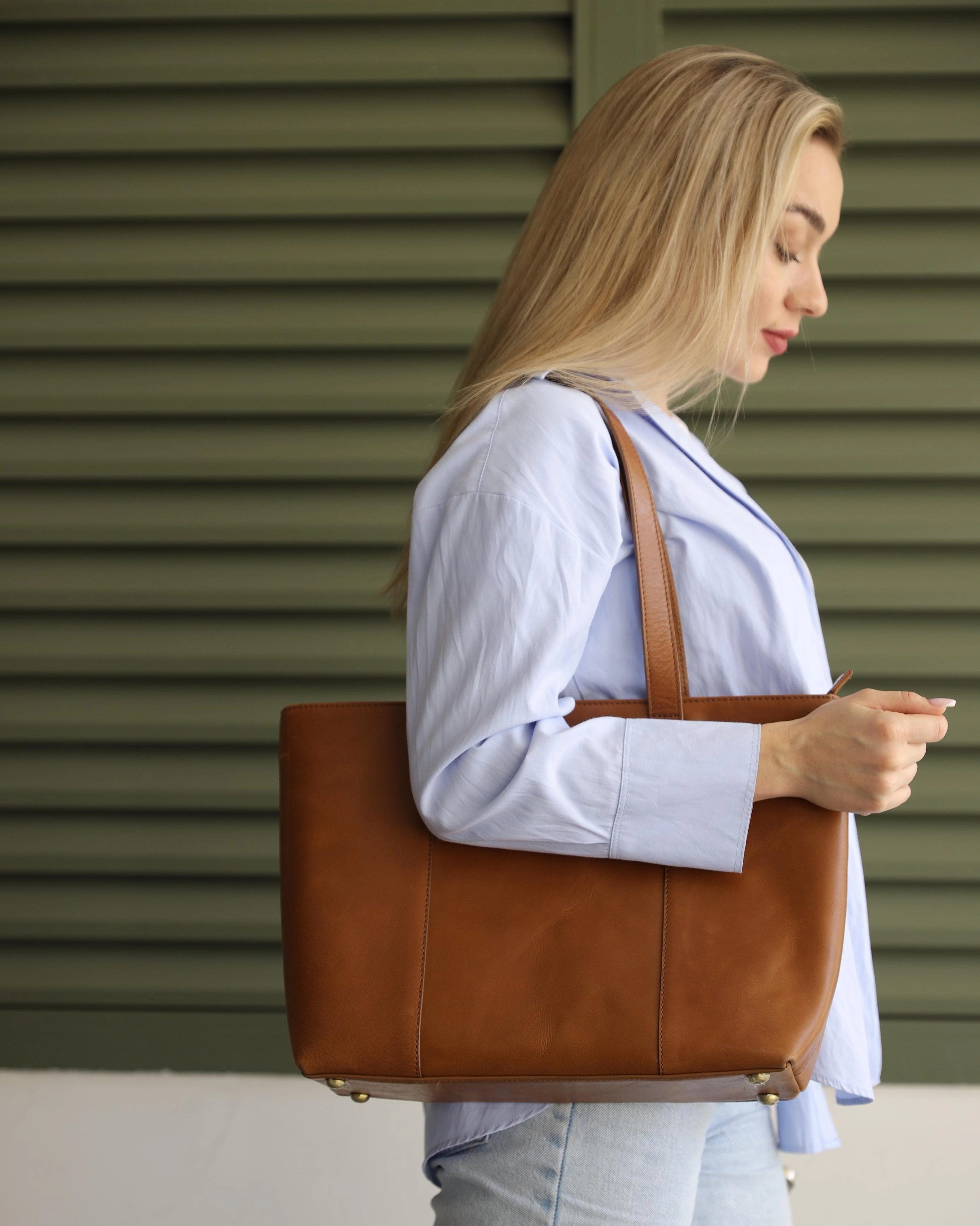 Seoul Work Tote | Tan