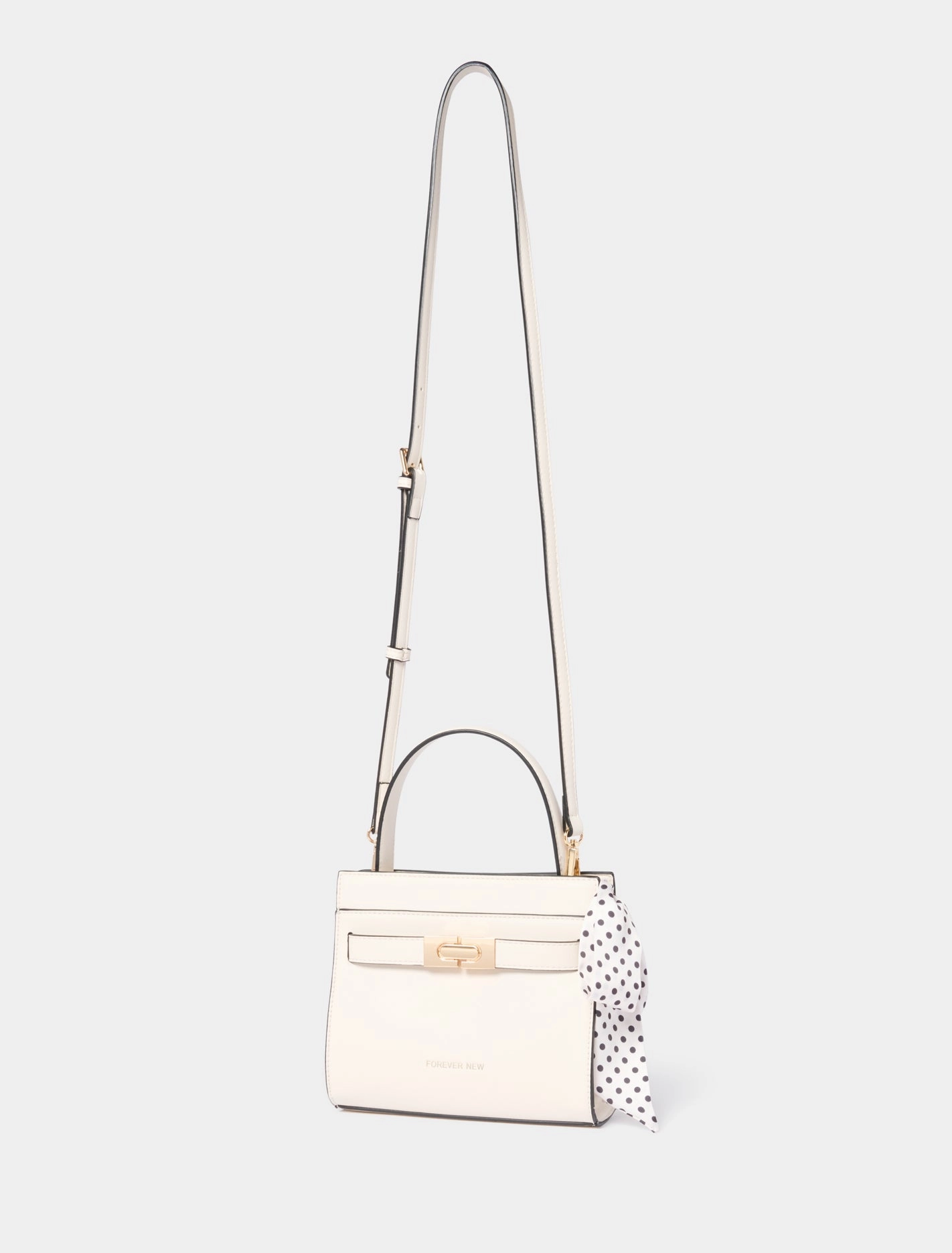 Serin Small Lock Top Handle Bag