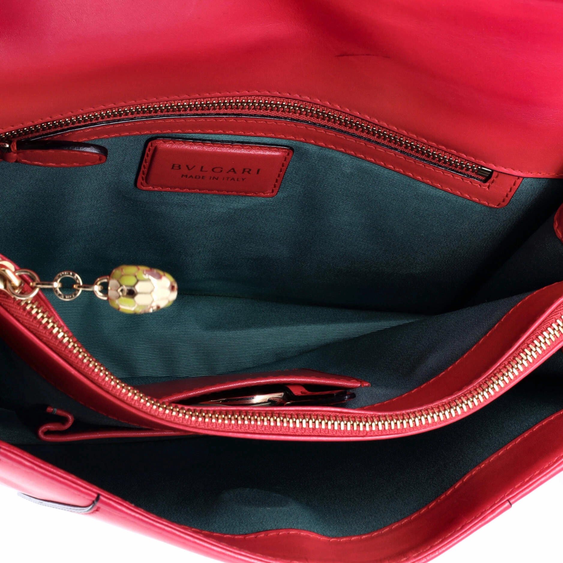 Serpenti Forever Shoulder Bag Leather Medium
