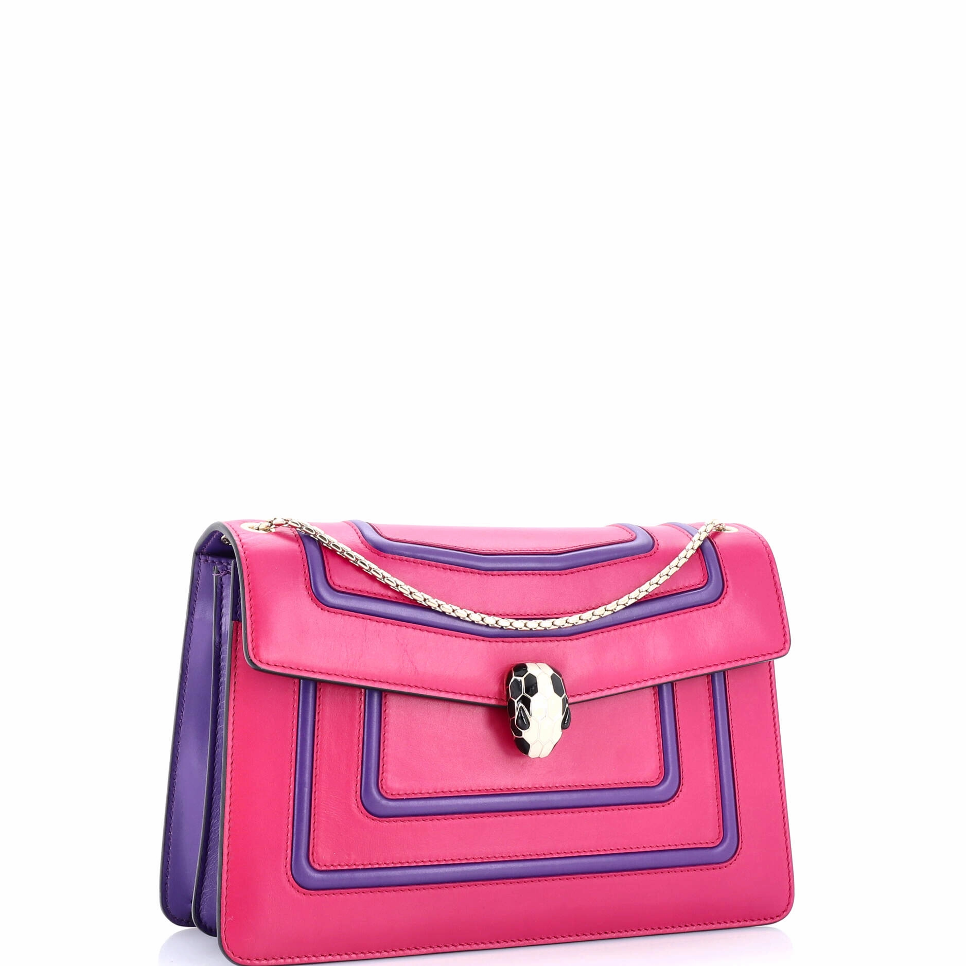 Serpenti Forever Shoulder Bag Leather Medium