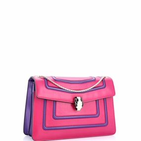 Serpenti Forever Shoulder Bag Leather Medium
