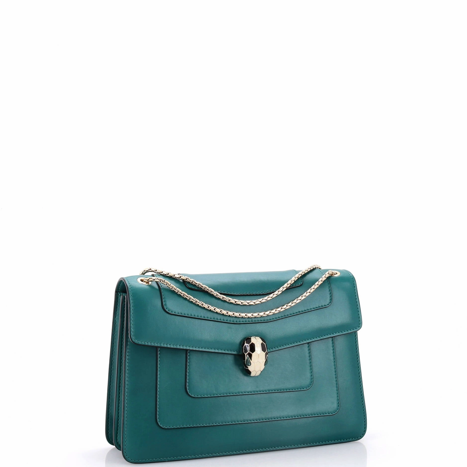 Serpenti Forever Shoulder Bag Leather Medium