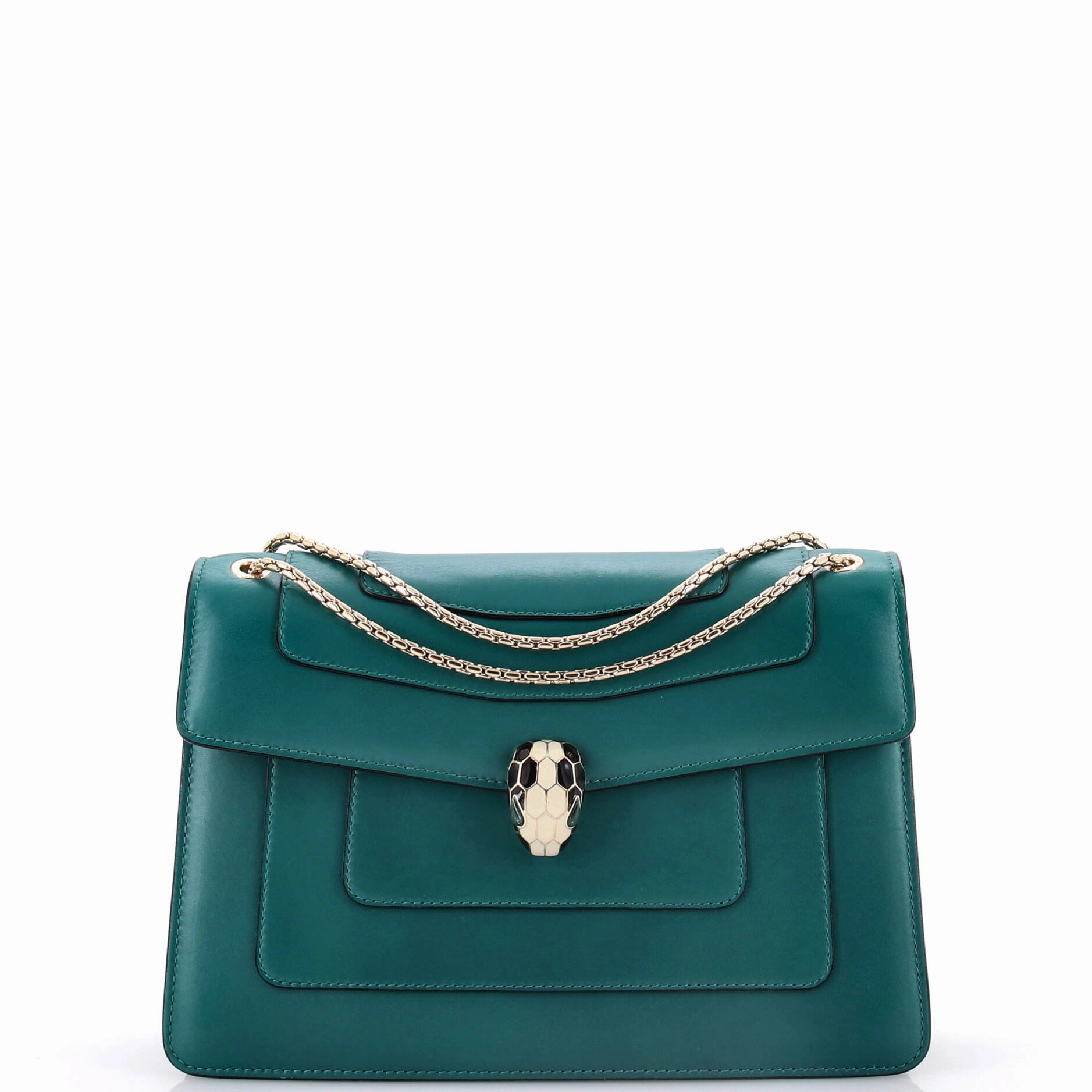 Serpenti Forever Shoulder Bag Leather Medium